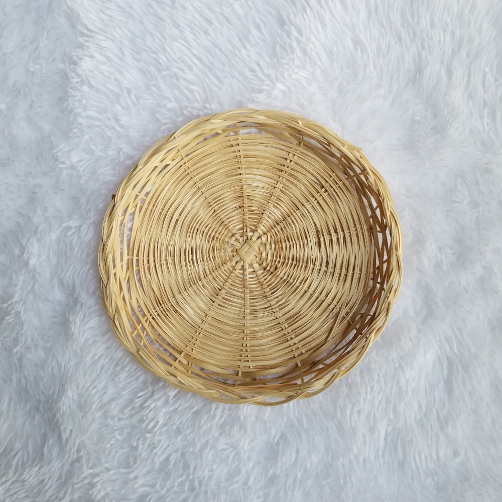 New! Straw Paper Plate Holder